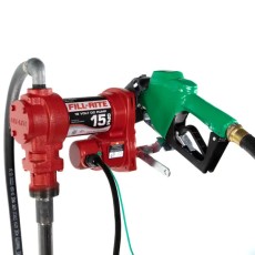 12V DC 15 GPM Fuel Transfer Pump with Diesel Nozzle